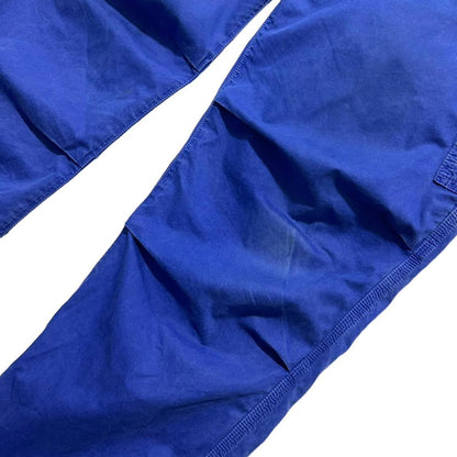 Stone Island Blue Canvas Cargos