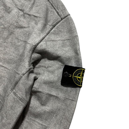 Stone Island Dust Treatment Grid Crewneck