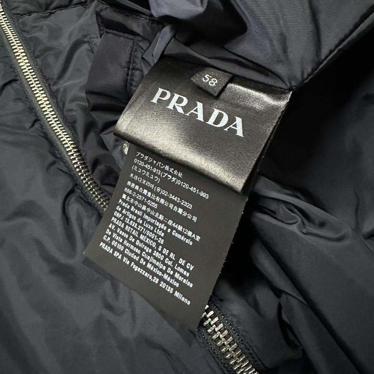 Prada Nylon Insulted Nylon Jacket