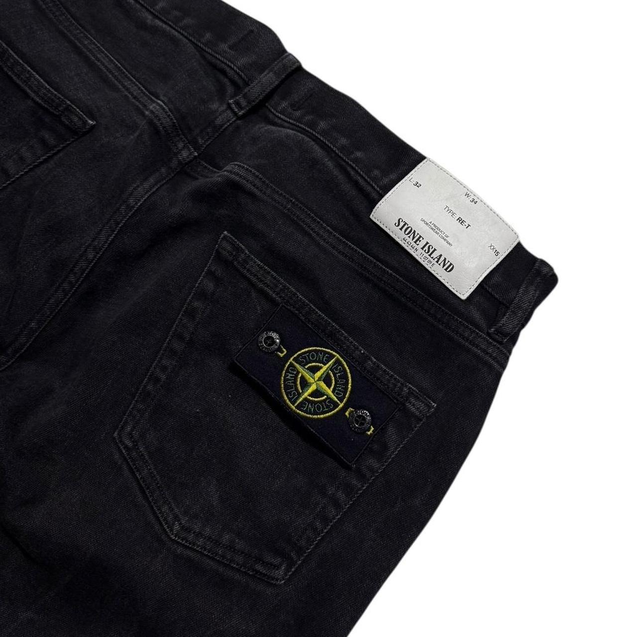 Stone Island Dark Denim Jeans | W34, Dark Denim