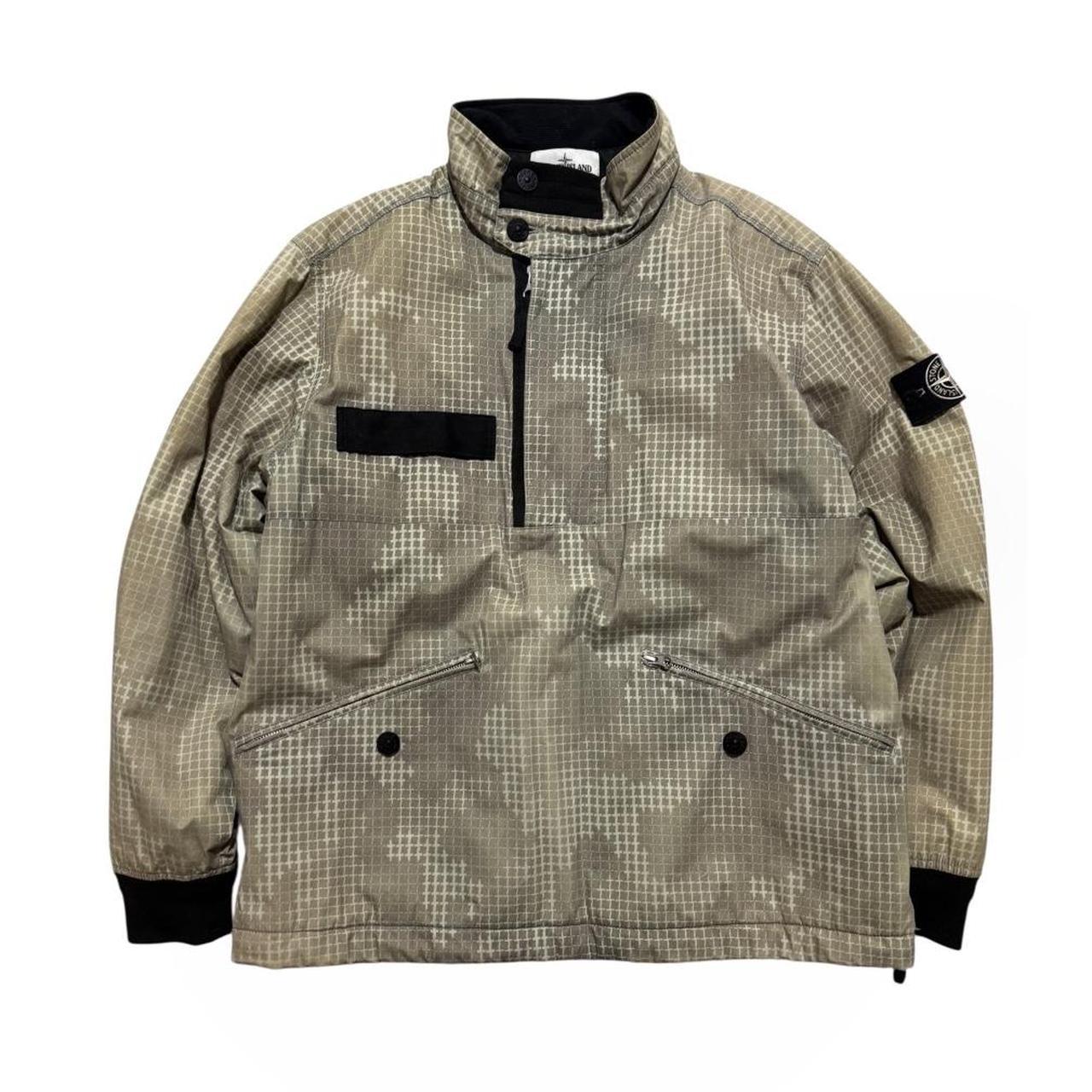 Stone Island Ice Grid Camo Jacket