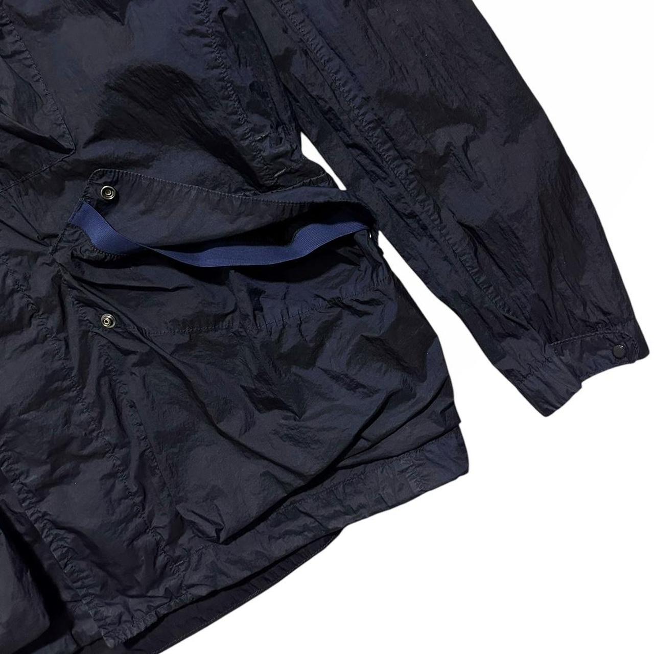 CP Company Navy Nyfoil Goggle Jacket