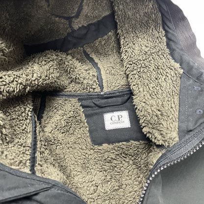 CP Company Soft Shell Fleece Lined Jacket, Size XL | O/S, Black