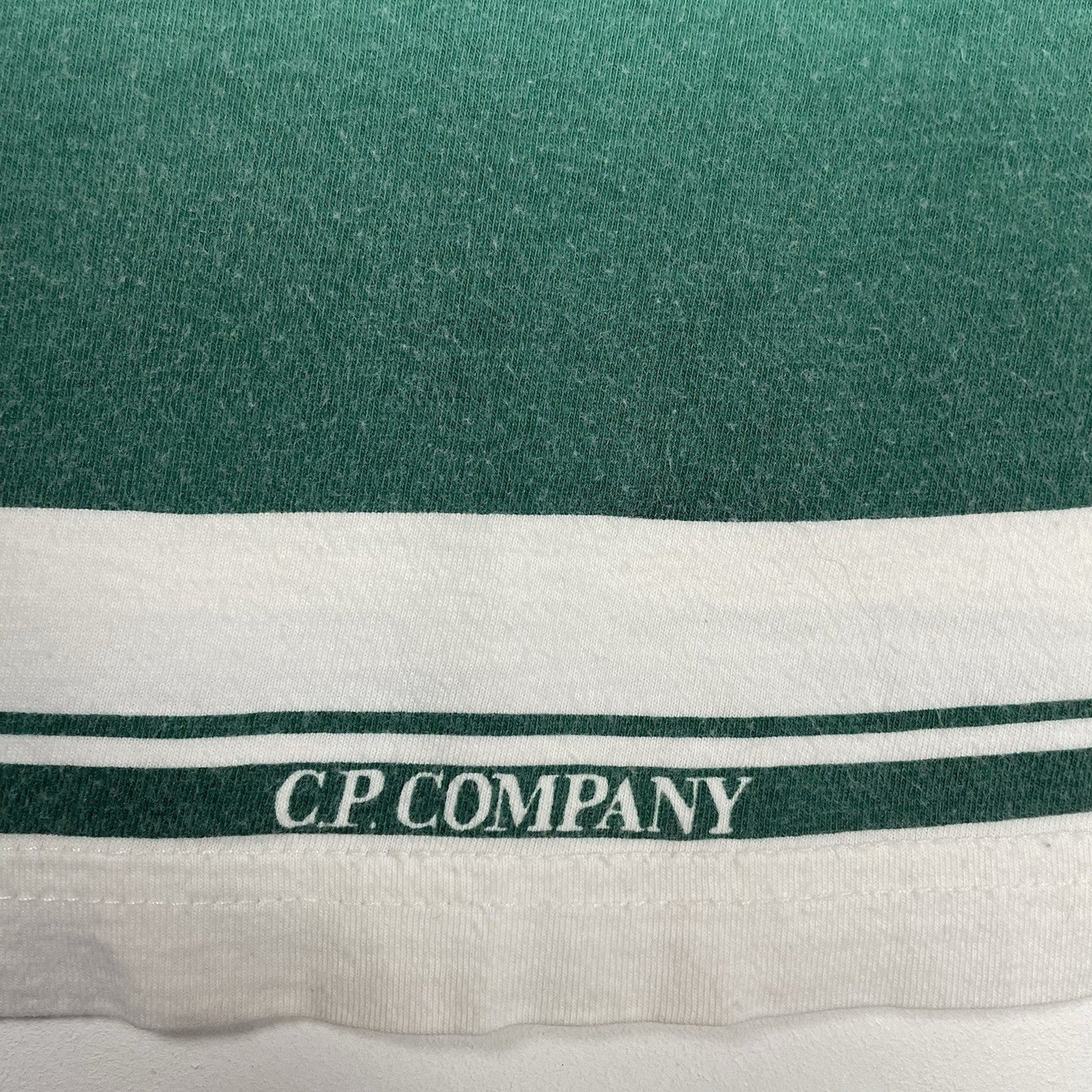 Vintage C.P. Company Striped T-Shirt, Size Small | O/S, Multicoloured