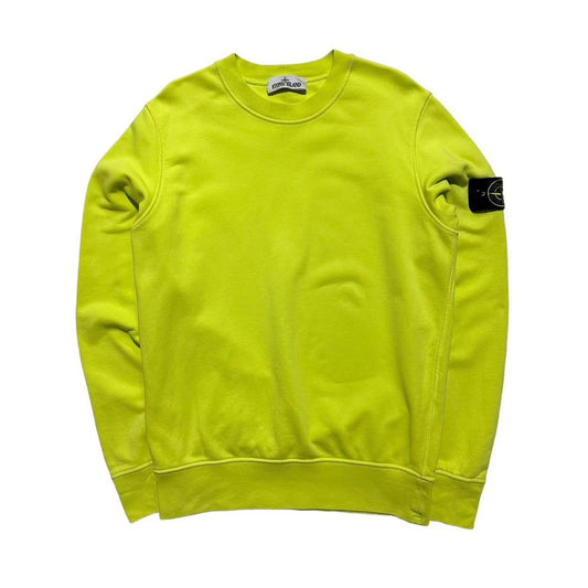 Stone Island Lime Crewneck