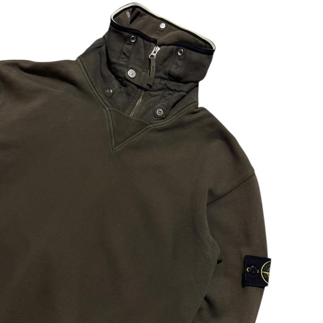 Stone Island Quarter Zip Pullover