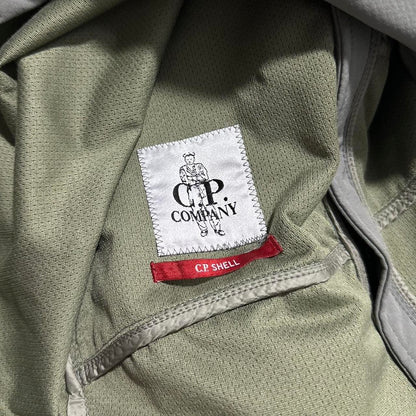 CP Company Grey Soft Shell Goggle Jacket