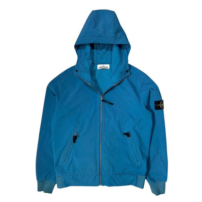 Stone Island Blue Soft Shell Jacket