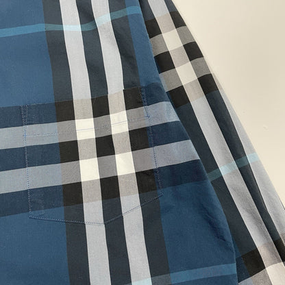 Burberry Nova Check Shirt, Size Small | O/S, Blue