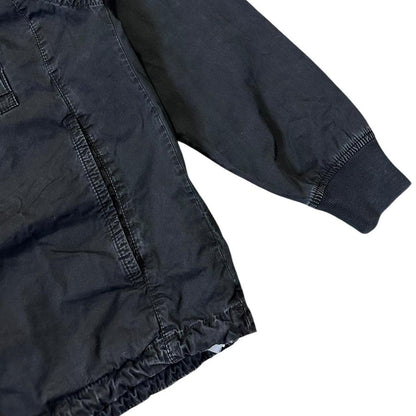 Stone Island Black Washed Smock Jacket