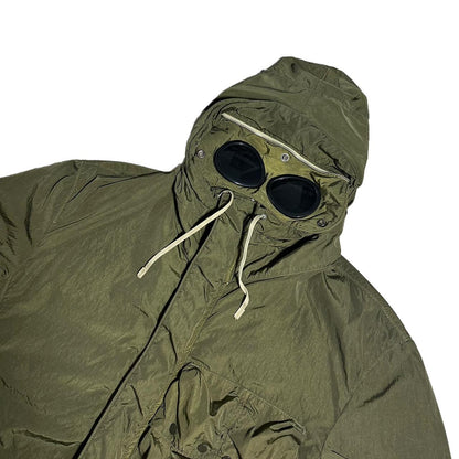 CP Company Chrome Nylon Zip Up Goggle Jacket