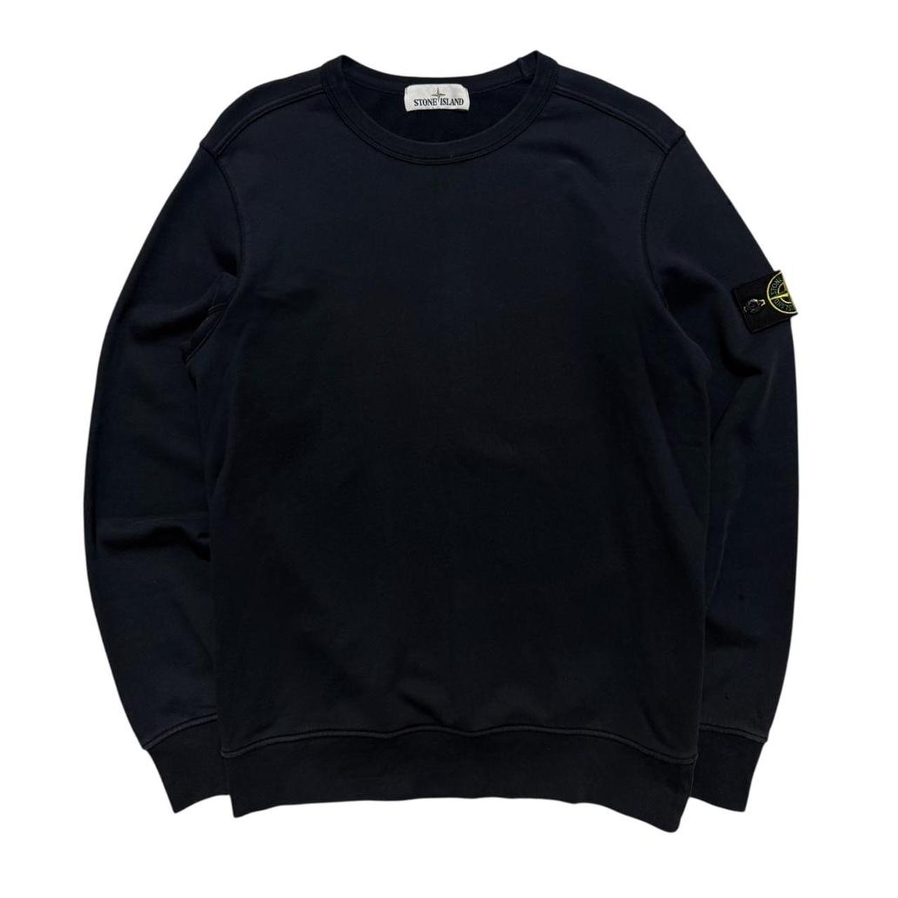 Stone Island Navy Pullover Crewneck