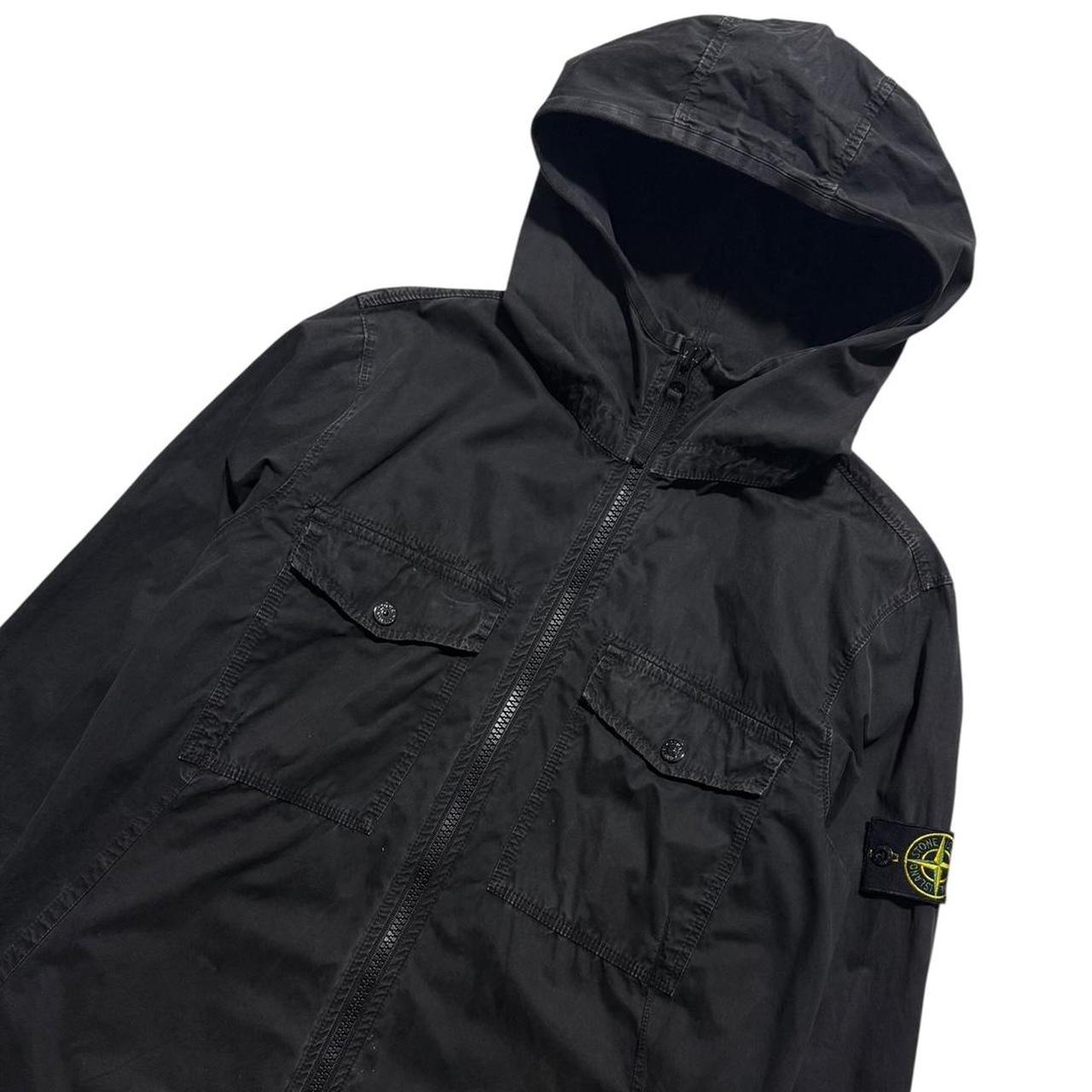 Stone Island Canvas Hooded Jacket