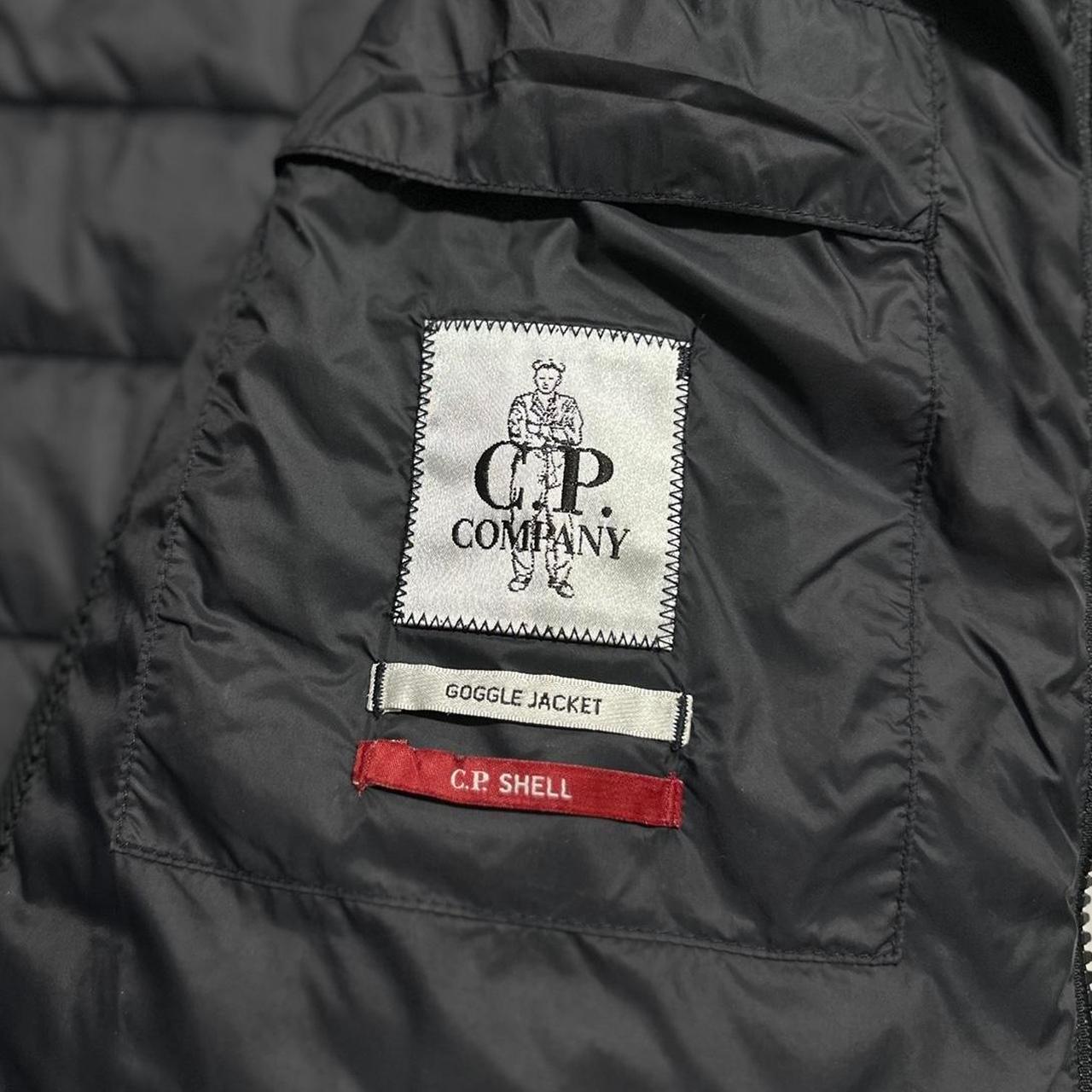 CP Company Padded Down Soft Shell Goggle Jacket