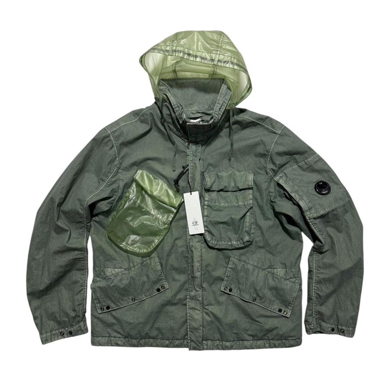 CP Company Fili Gum 50 Jacket | XL, Olive Green