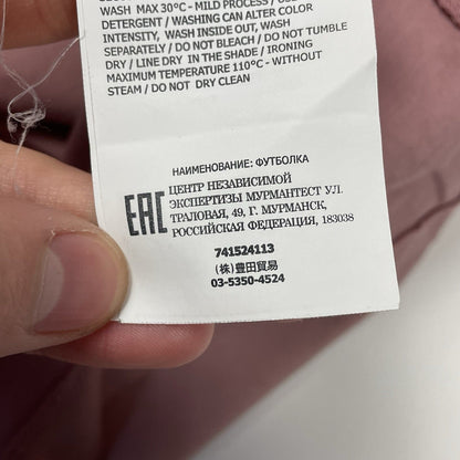 Stone Island Compass Logo T-Shirt, Size Small | O/S, Pink