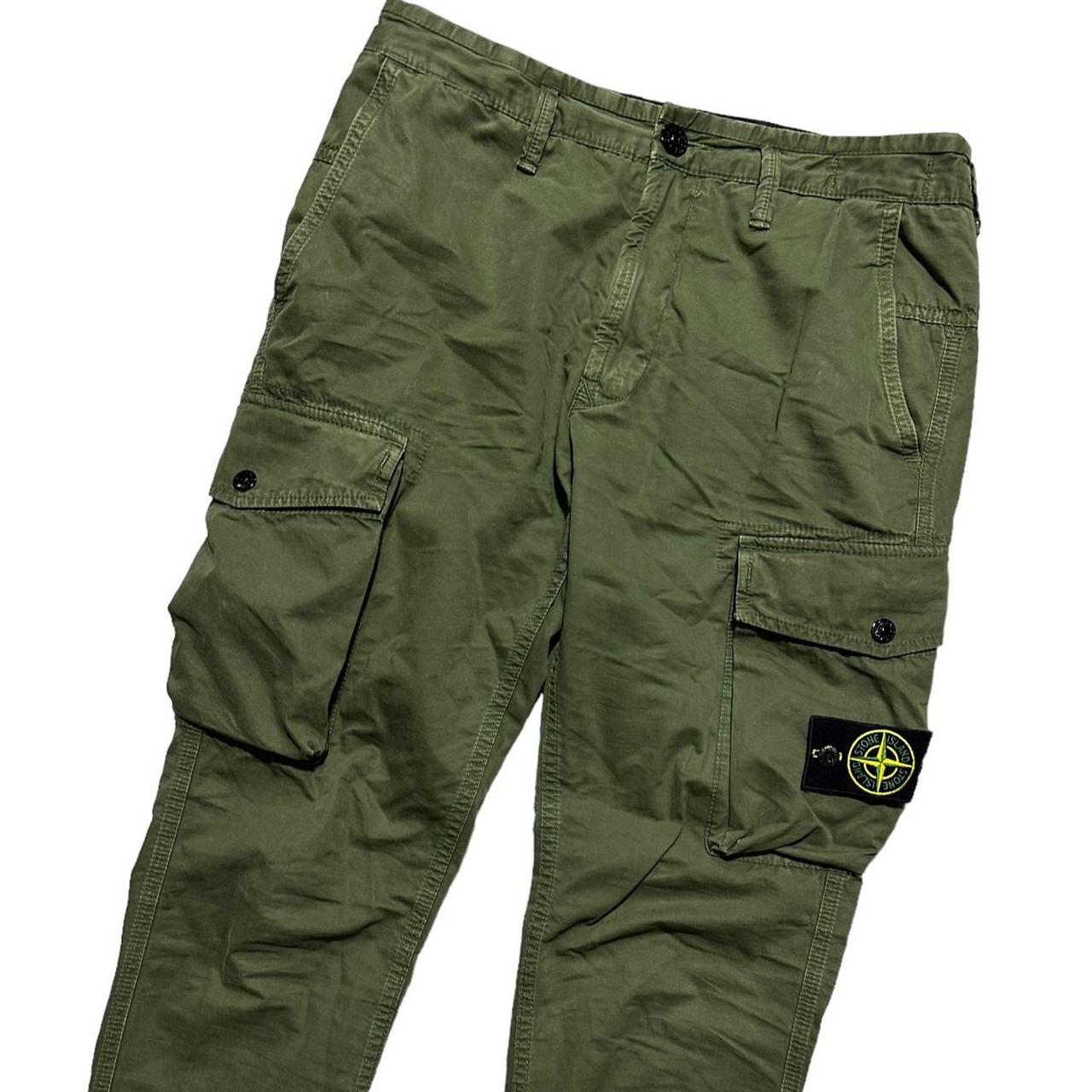 Stone Island Green Cargos