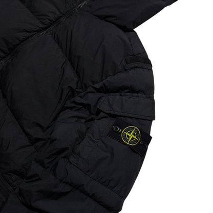 Stone Island Garment Dyed Crinkle Reps Down Jacket