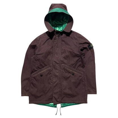 Stone Island Raso Gommato 'Spaceman' reversible Jacket