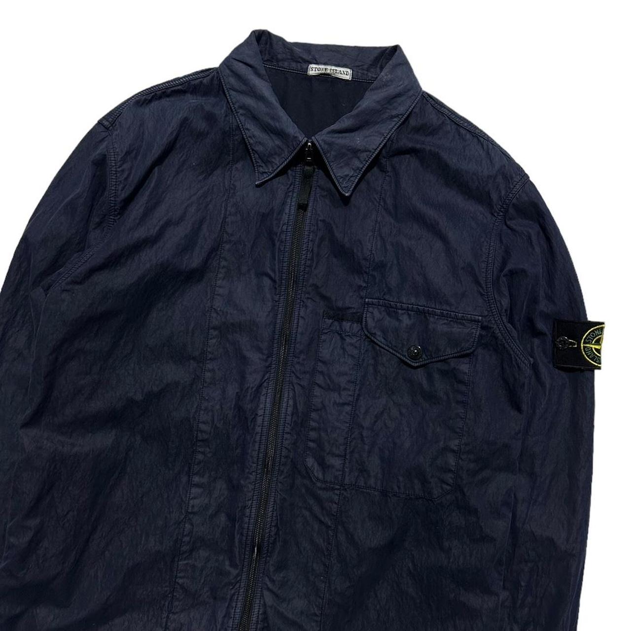 Stone Island Brushed Cotton Overshirt