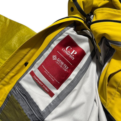 CP Company Infinium Gore-Tex Goggle Jacket | Large, Yellow