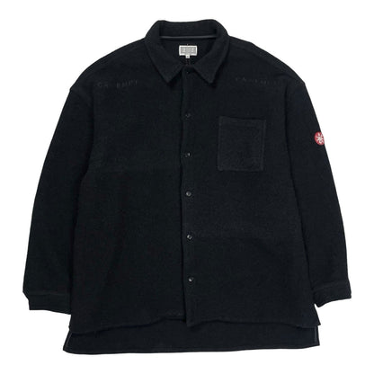 Cav Empt Wool Bouclé Overshirt, Size XL | O/S, Black
