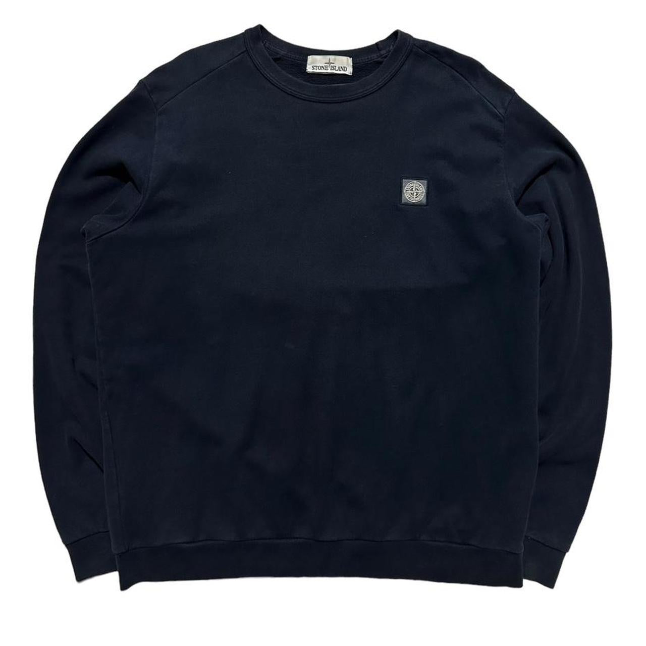 Stone Island Side Patch Pullover Crewneck