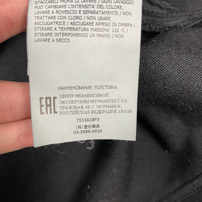 Stone Island Ghost Moleskin Sweatshirt, Size Small | O/S, Black