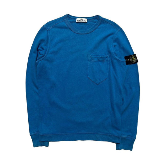 Stone Island Pullover Crewneck | Small, Blue