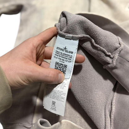 Stone Island Hand Corrosion Pullover Crewneck | XL, Beige