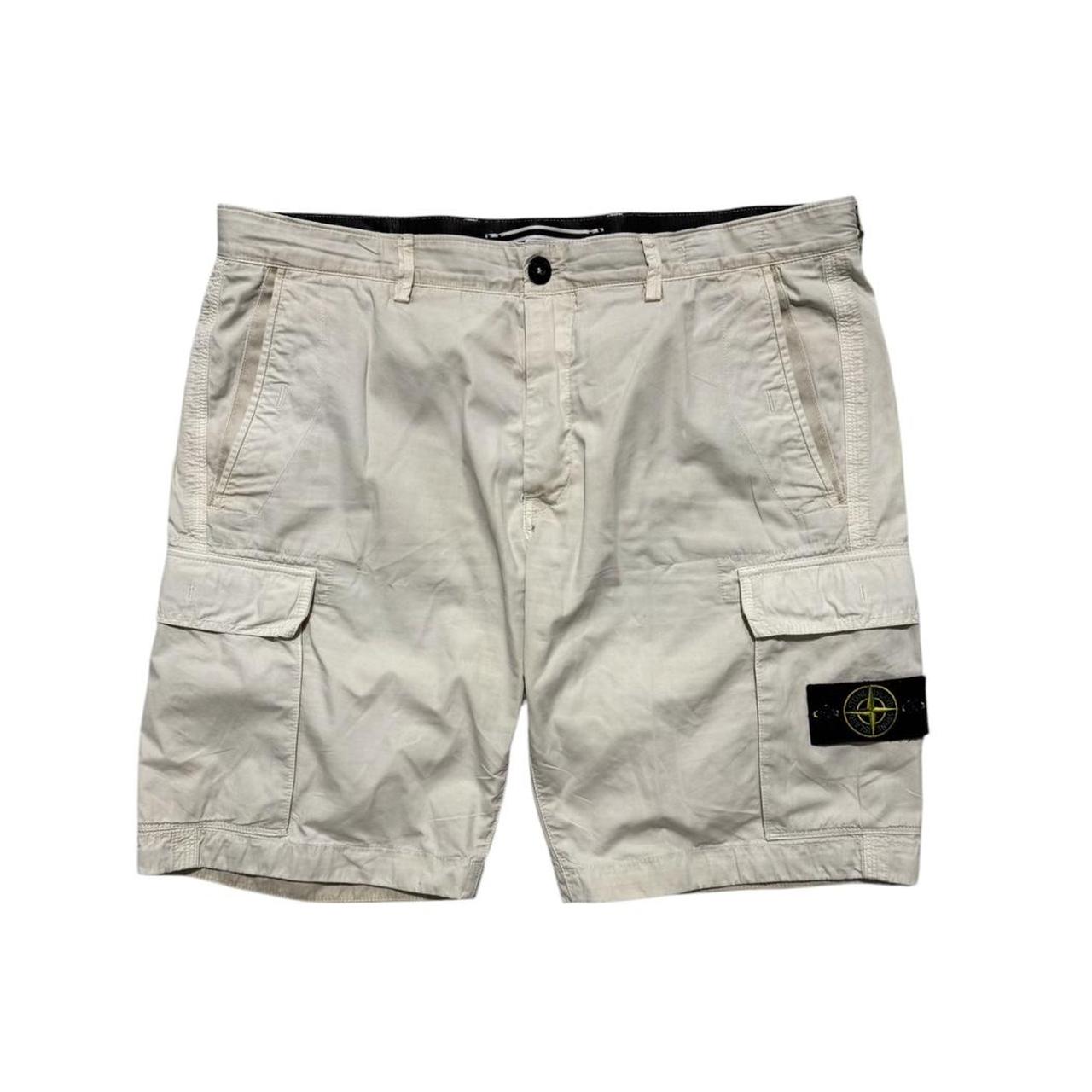 Stone Island Canvas Shorts