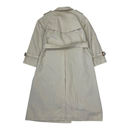 Burberry Nova Check Trench Coat, Size UK 8 Petite | O/S, Beige