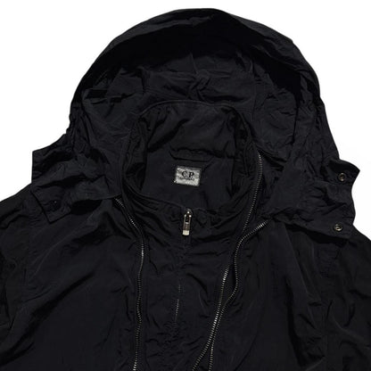 CP Company S/S 2015 Chrome Multi Zip Jacket | XL, Black