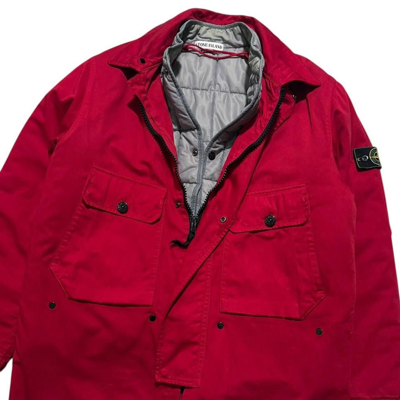 Stone Island 1998 Raso Gommato Jacket