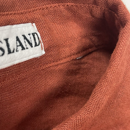 Vintage Stone Island Marina Shirt, Size Small | O/S, Orange
