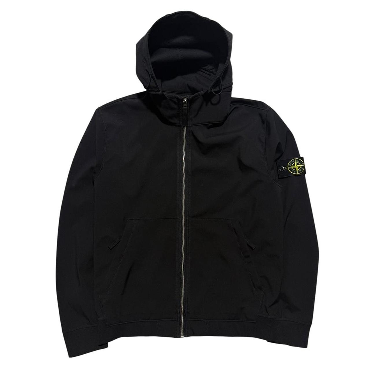 Stone Island Light Soft Shell Jacket | Medium, Black