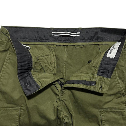 Stone Island Green Cargo Trousers