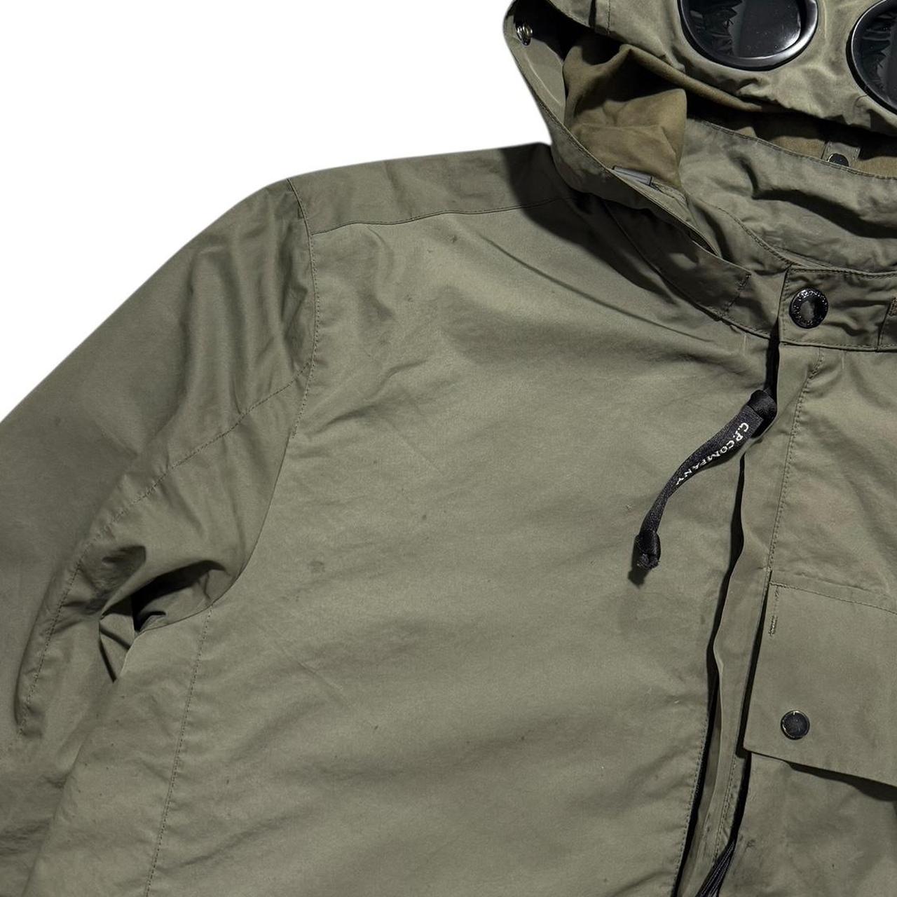 CP Company Micro-M Nylon Goggle Jacket | Large, Olive