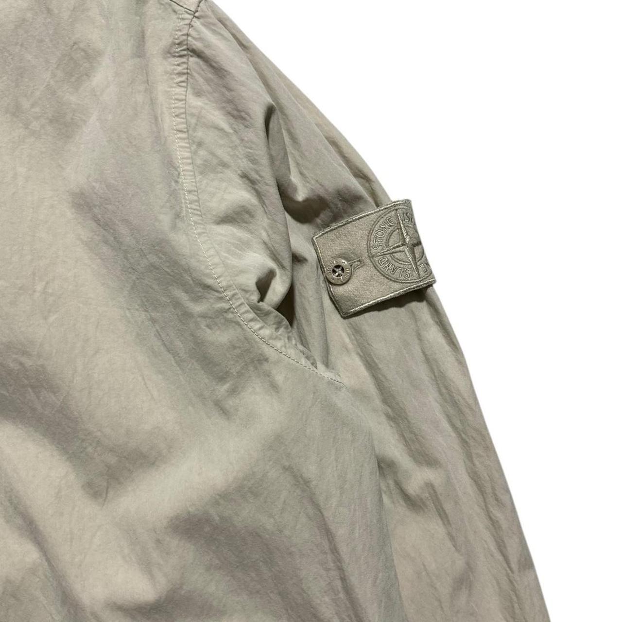 Stone Ghost Canvas Pullover | Large, Stone