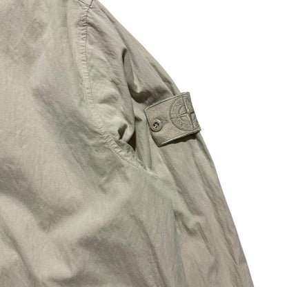 Stone Ghost Canvas Pullover | Large, Stone