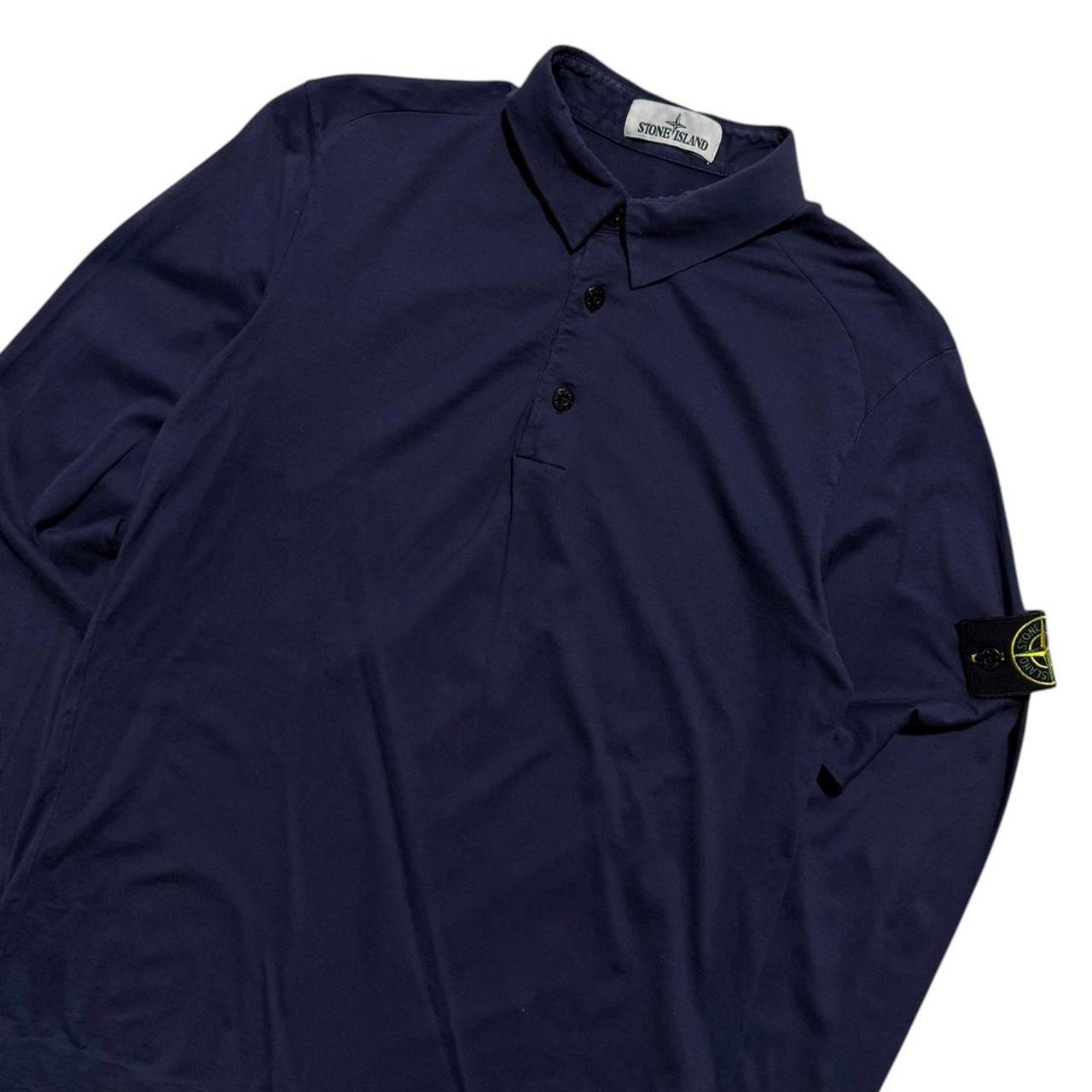 Stone Island Long Sleeve Polo Top