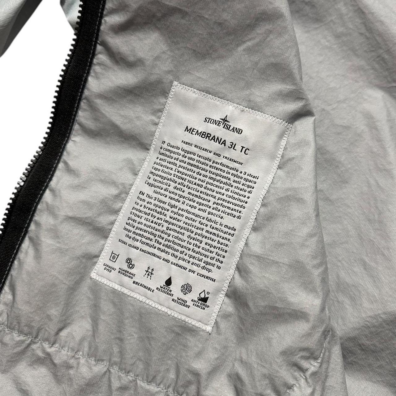 Stone Island Membrana 3L TC Jacket | Small, Light Grey