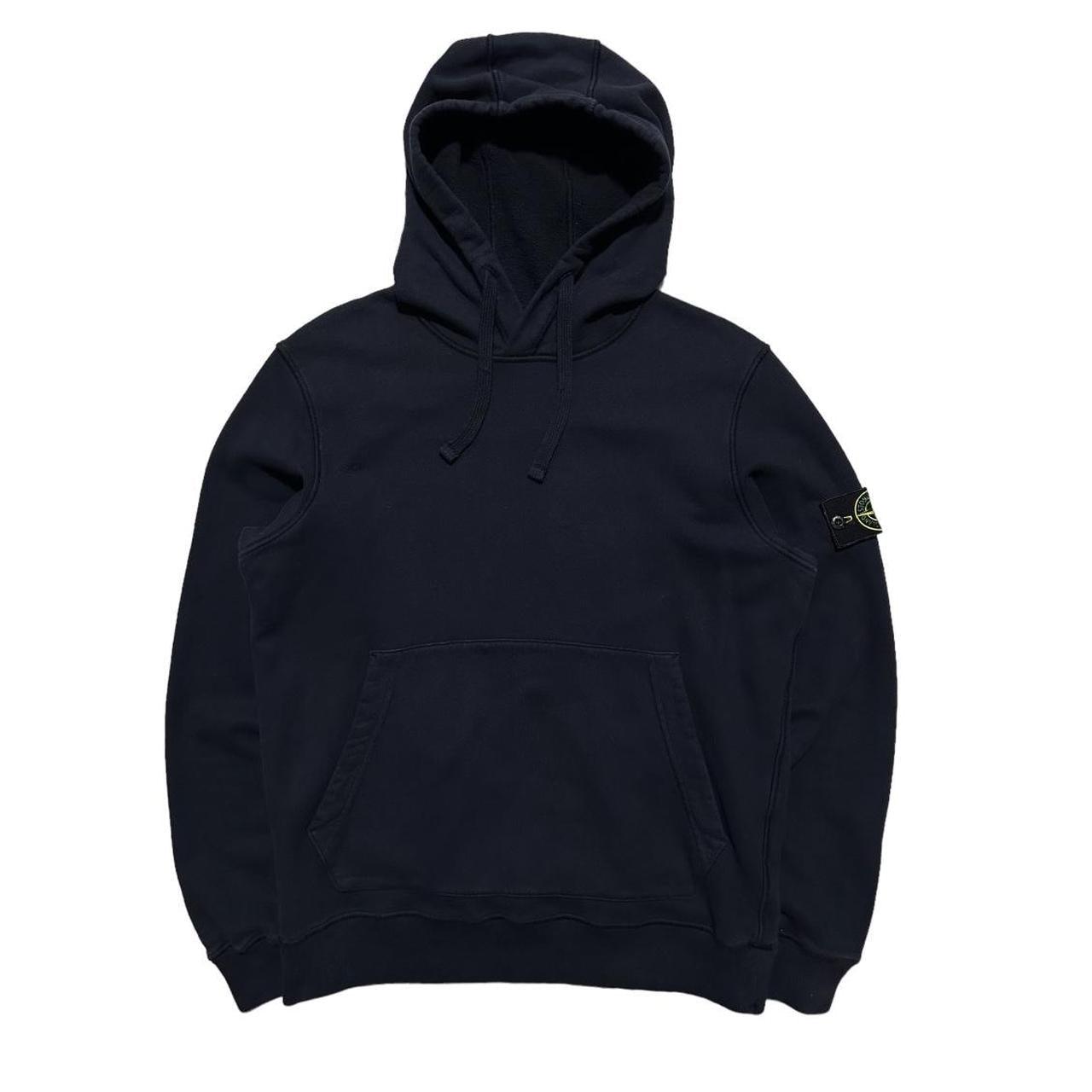 Stone Island Dark Blue Pullover Hoodie - Known Source