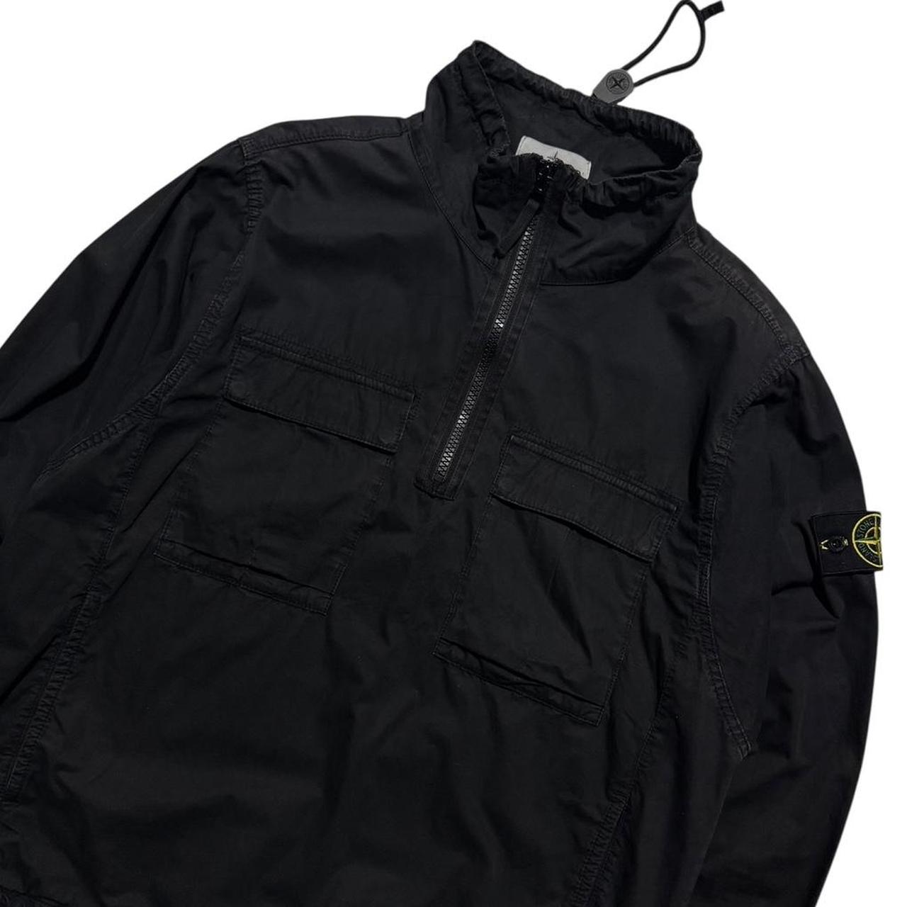 Stone Island Canvas Pullover Jacket