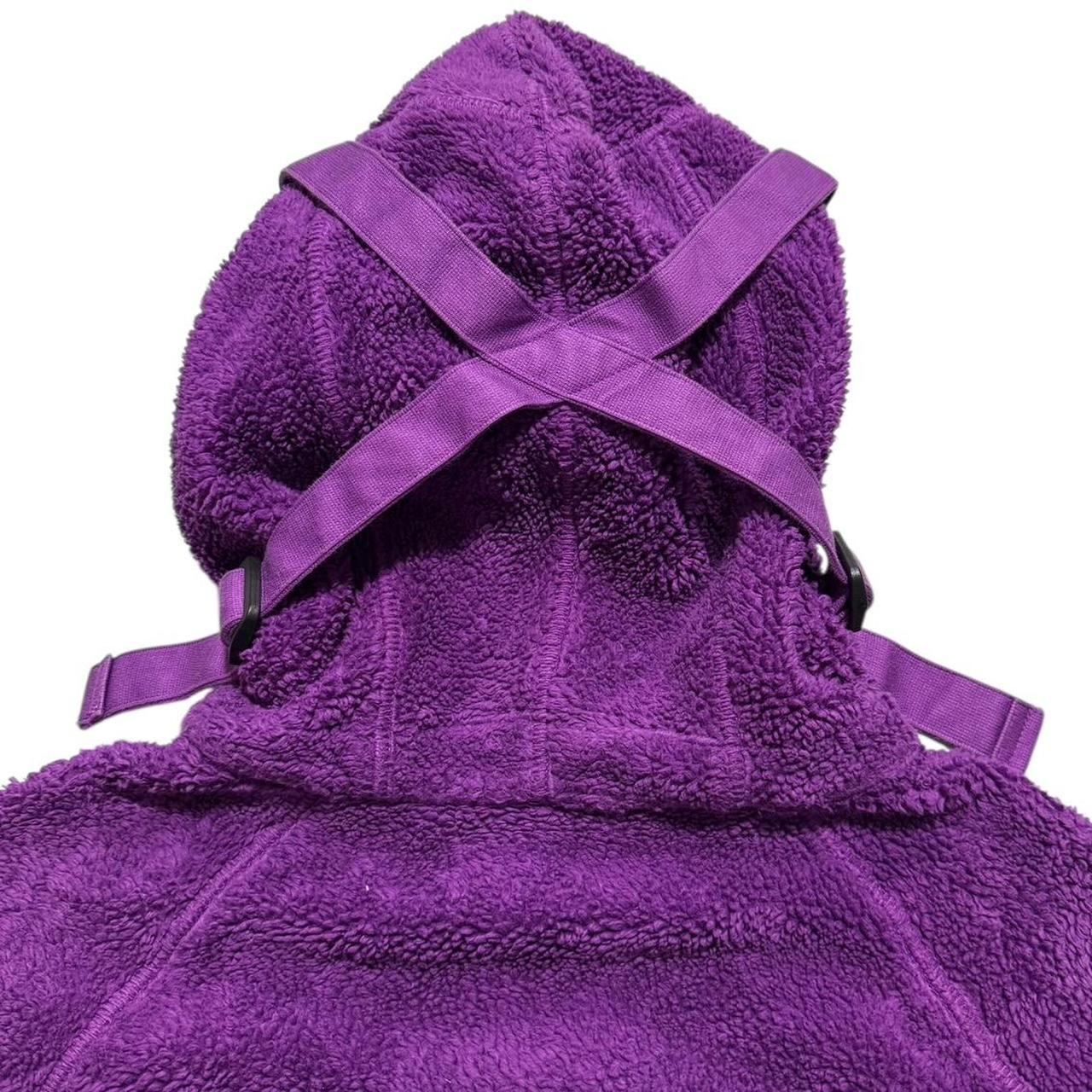Stone Island Sherpa Fleece Jacket | Medium, Purple