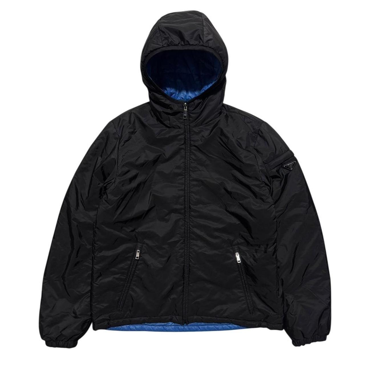 Prada Reversible Nylon Padded Jacket | Large, Black