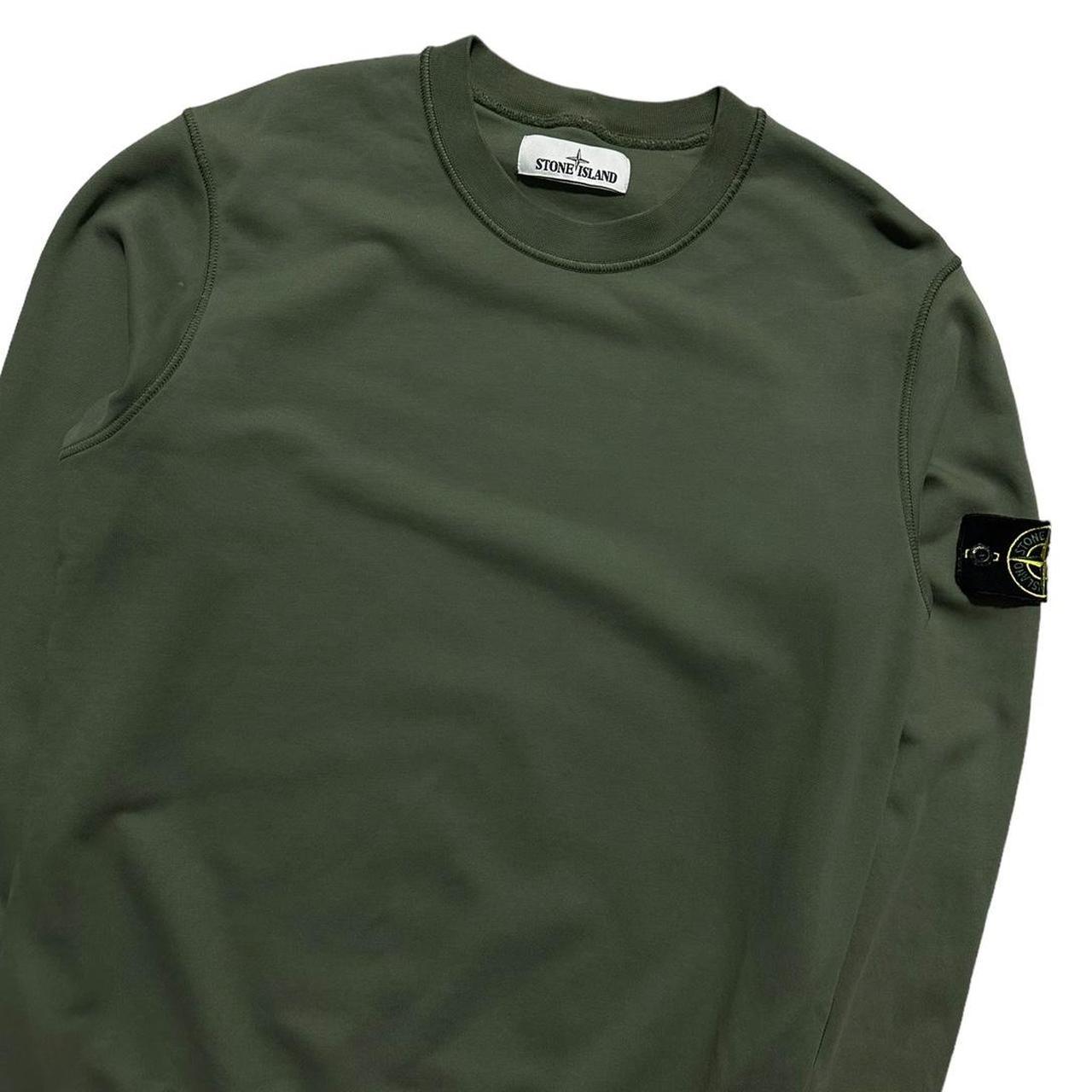 Stone Island Green Pullover Crewneck - Known Source