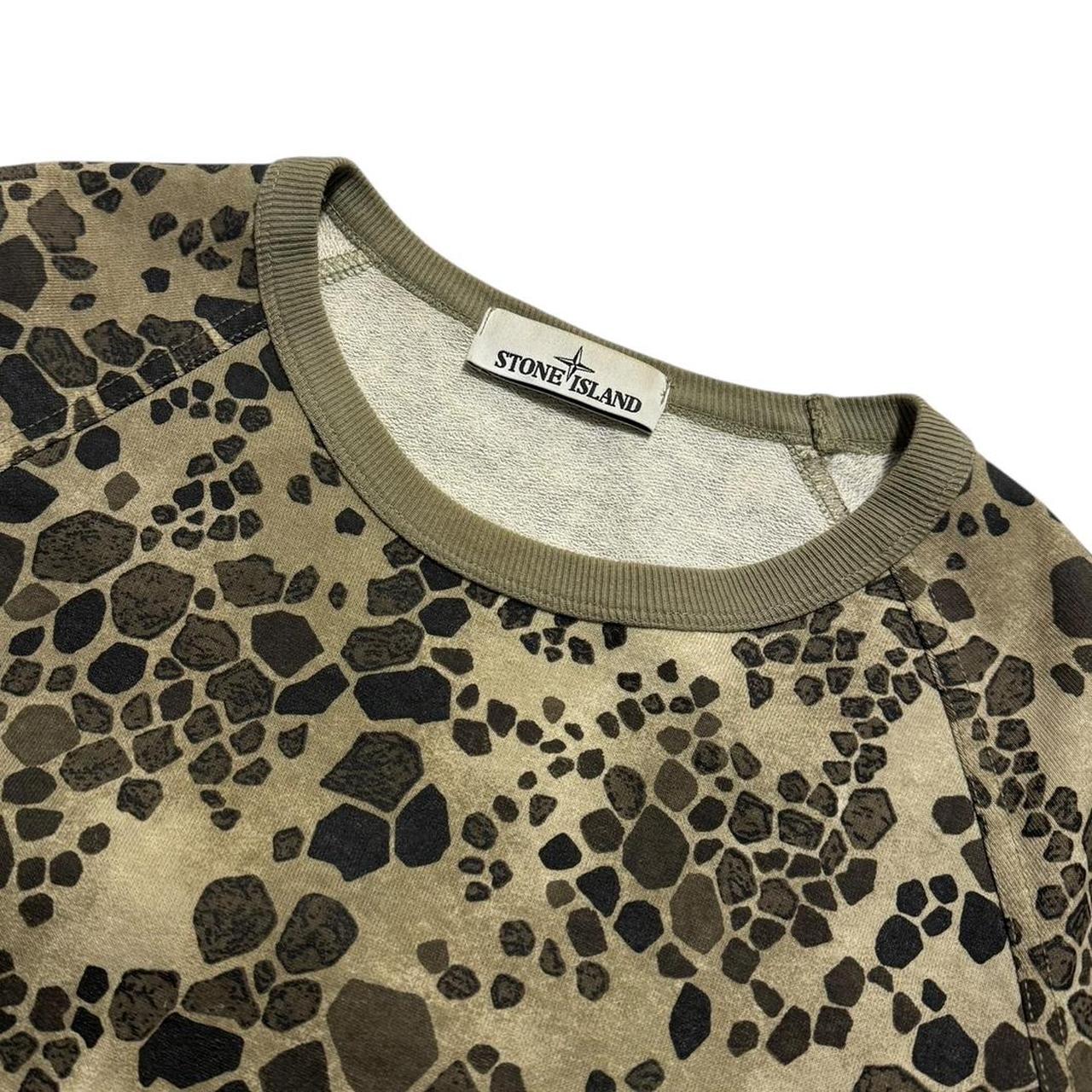 Stone Island Alligator Camo Pullover | Small, Camo