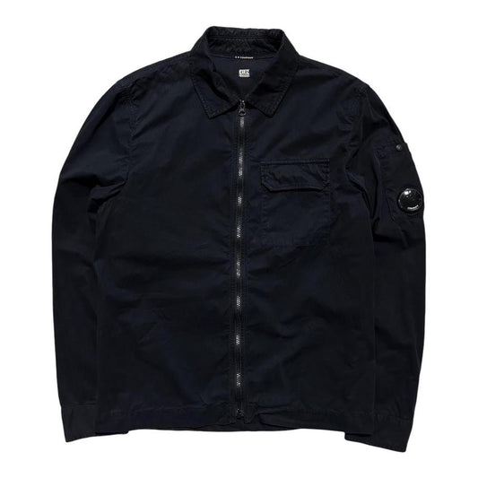 CP Company Side Pocket Zip Up Overshirt
