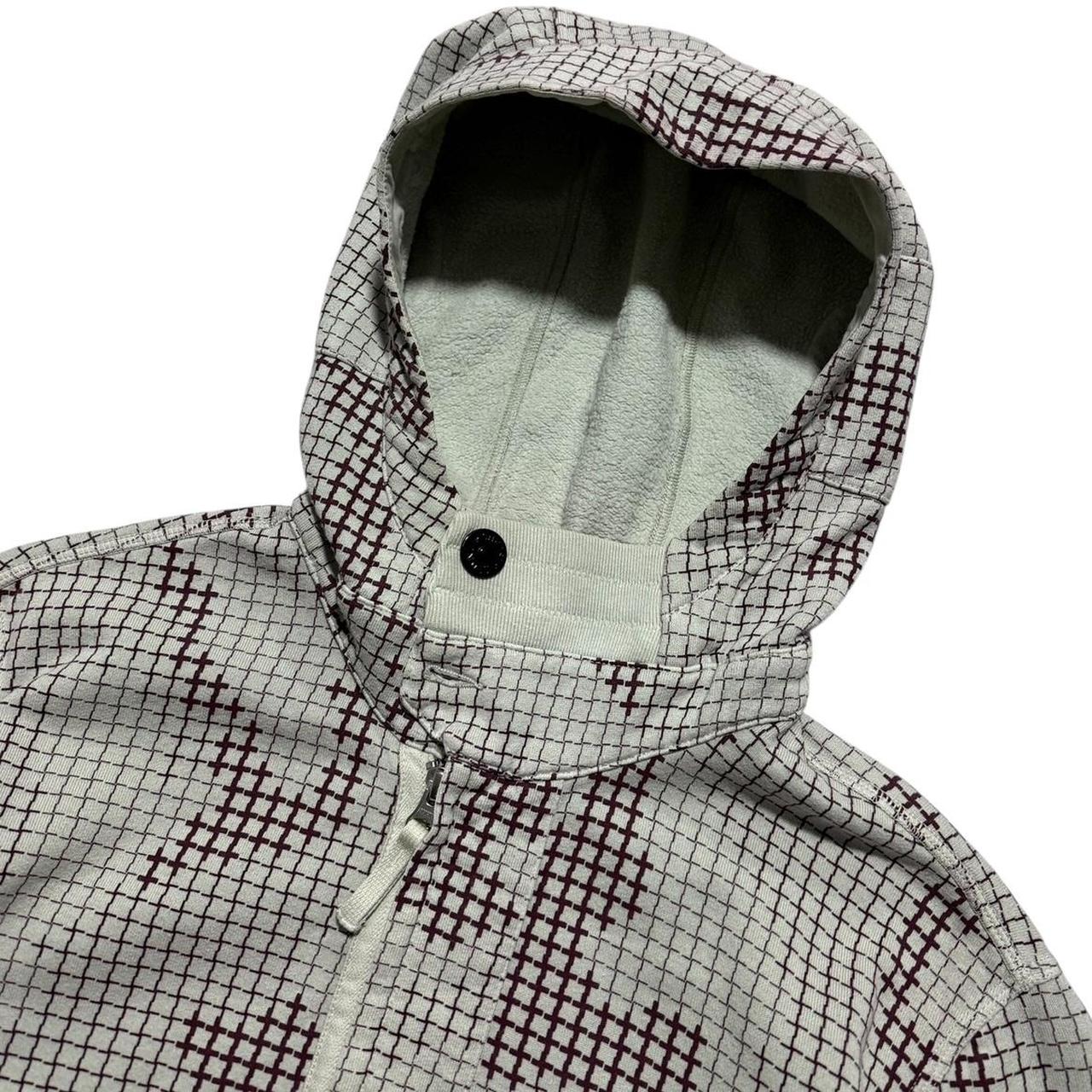 Stone Island Grid Camo Pullover Quarter Zip